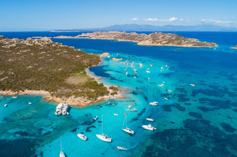 Lodný výlet po súostroví La Maddalena