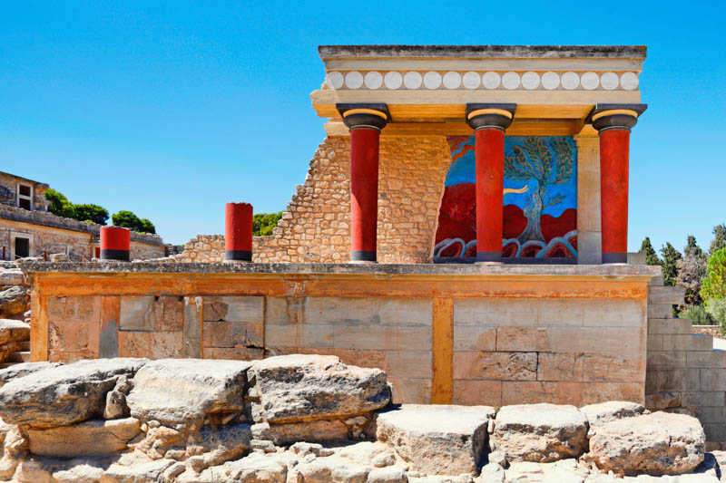 Knossos a Heraklion